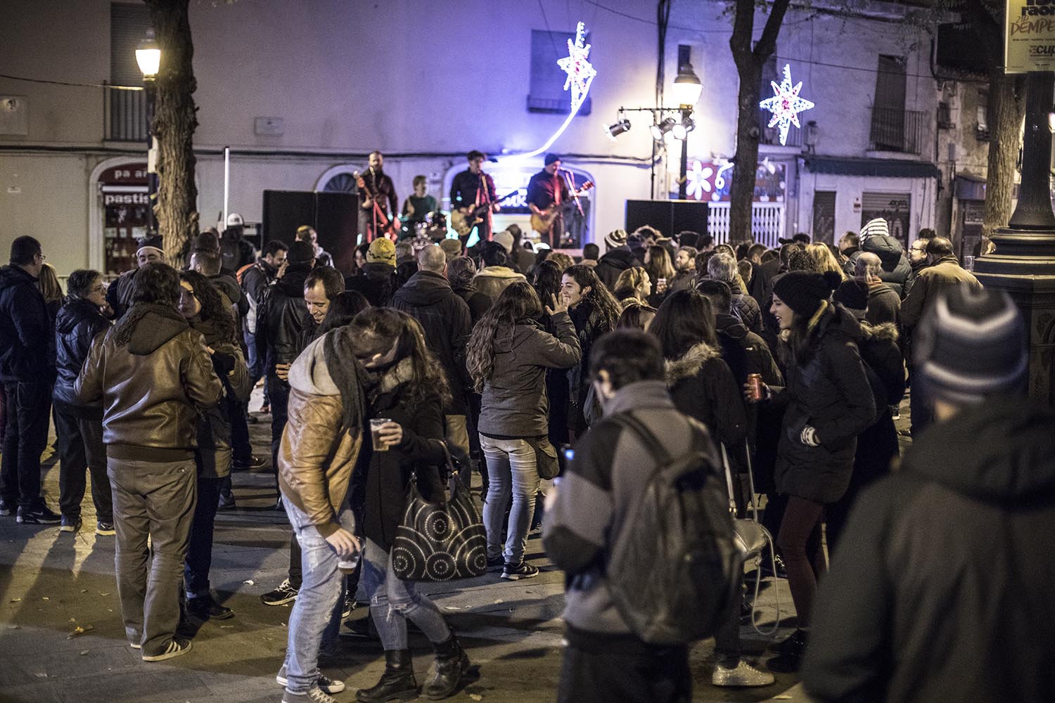 Barcelona 08-12-2017 Concierto de Motosierras en Sant Andreu. Para la sección Otros Escenarios Posible. Foto Carlos Montañes