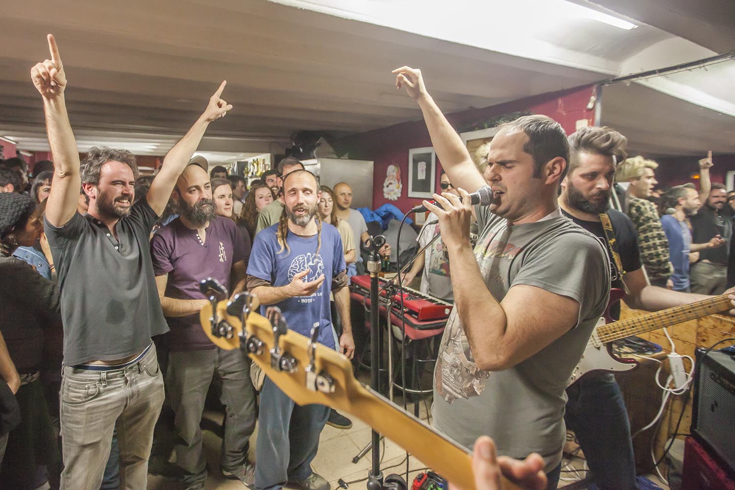 OTROS ESCENARIOS POSIBLES05-01-2019JAM GAVIOTERAJAM SESSION EN LA NOCHE DE REYES EN EL BAR LA GAVIOTA EN GRACIA BARCELONAFOTO MARTI FRADERA