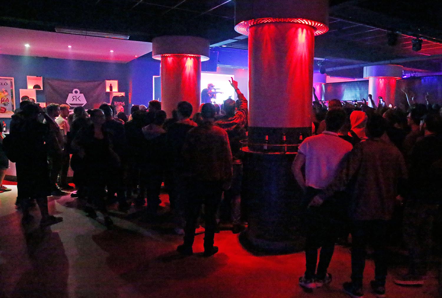 BARCELONA 10/10/2019 Actuación del rapero italiano Noyz Narcos en la nueva sala de conciertos The Wolf para la serie de reportajes 'Otros Escenarios Posibles'.C/ Almogàvers, 88 FOTO : ALVARO MONGE