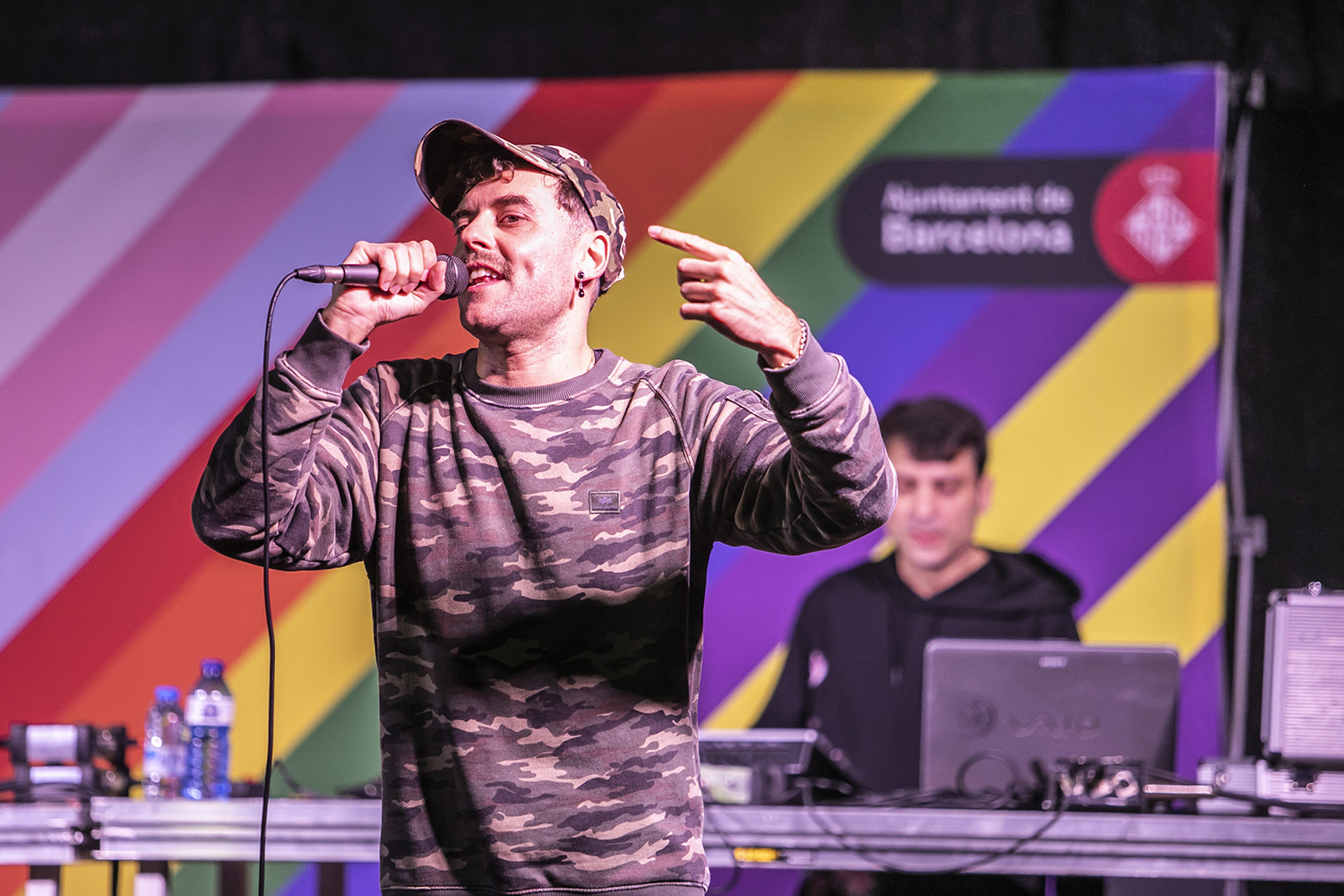 OTROS ESCENARIOS POSIBLES ICULT18-01-2020ACTUACION DEL PROYECTO DE FLAMENCO ELECTRONICO ROMERO MARTIN ROMEROMARTIN EN CELEBRACION DEL ANIVERSARIO DEL CENTRE LGTBI DE BARCELONAFOTO MARTI FRADERA