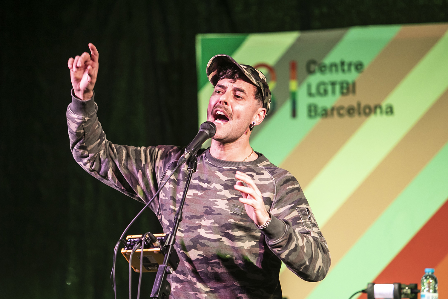 OTROS ESCENARIOS POSIBLES ICULT18-01-2020ACTUACION DEL PROYECTO DE FLAMENCO ELECTRONICO ROMERO MARTIN ROMEROMARTIN EN CELEBRACION DEL ANIVERSARIO DEL CENTRE LGTBI DE BARCELONAFOTO MARTI FRADERA