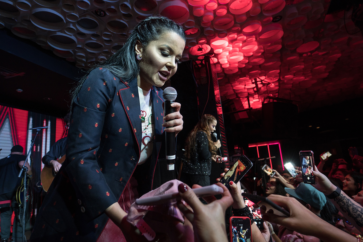 Barcelona 06/02/2020. Concierto del dúo brasileño Maiara y Maraisa en la discoteca Safari Disco Club. FOTÓGRAFO SERGI CONESA