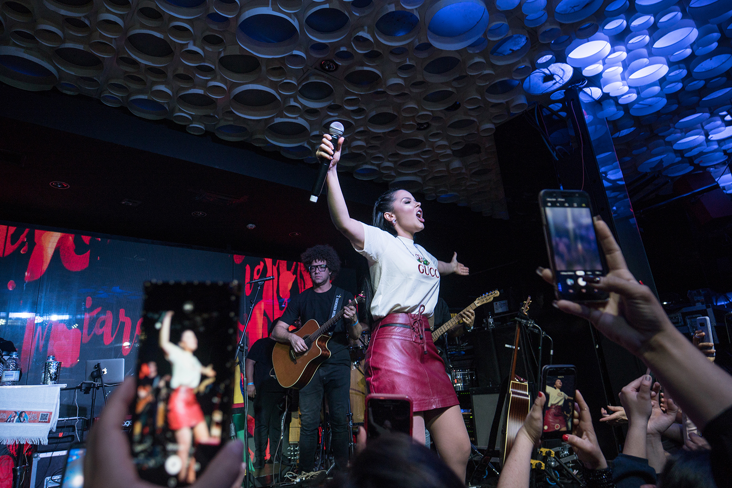 Barcelona 06/02/2020. Concierto del dúo brasileño Maiara y Maraisa en la discoteca Safari Disco Club. FOTÓGRAFO SERGI CONESA