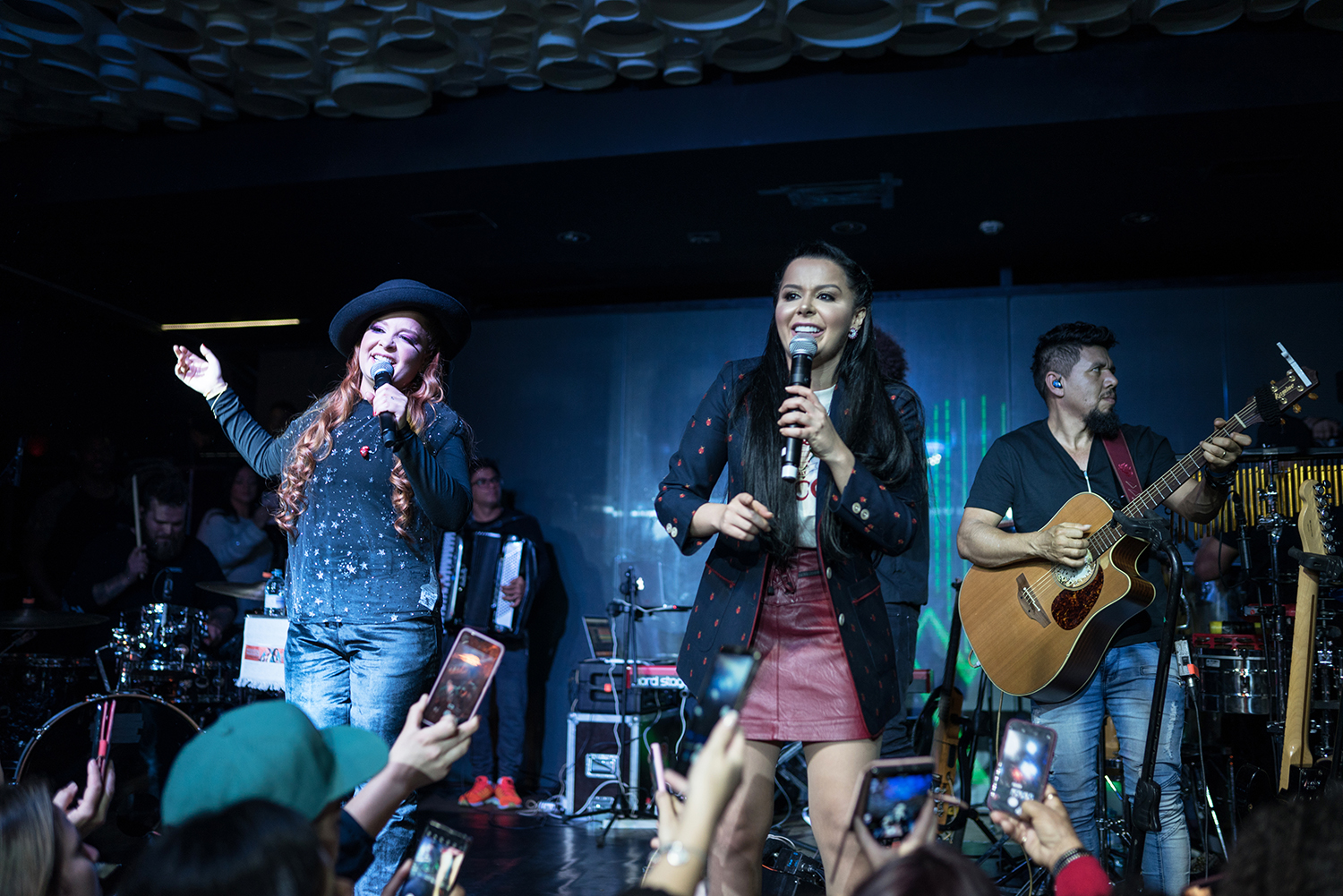 Barcelona 06/02/2020. Concierto del dúo brasileño Maiara y Maraisa en la discoteca Safari Disco Club. FOTÓGRAFO SERGI CONESA