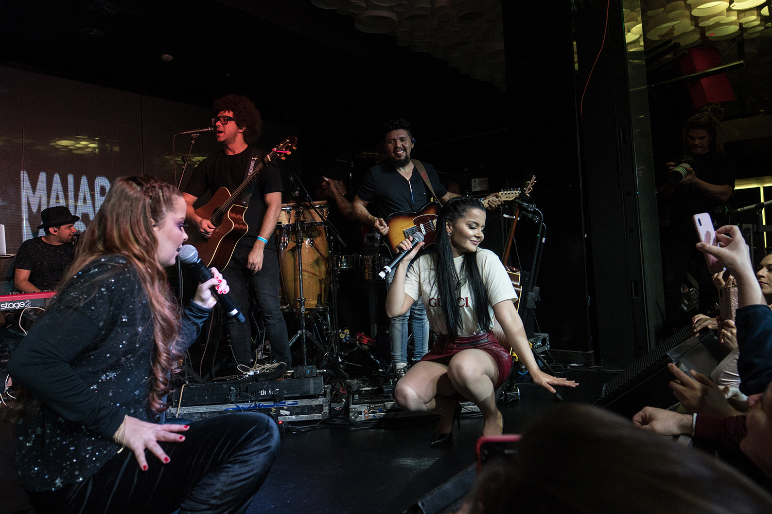 Barcelona 06/02/2020. Concierto del dúo brasileño Maiara y Maraisa en la discoteca Safari Disco Club. FOTÓGRAFO SERGI CONESA