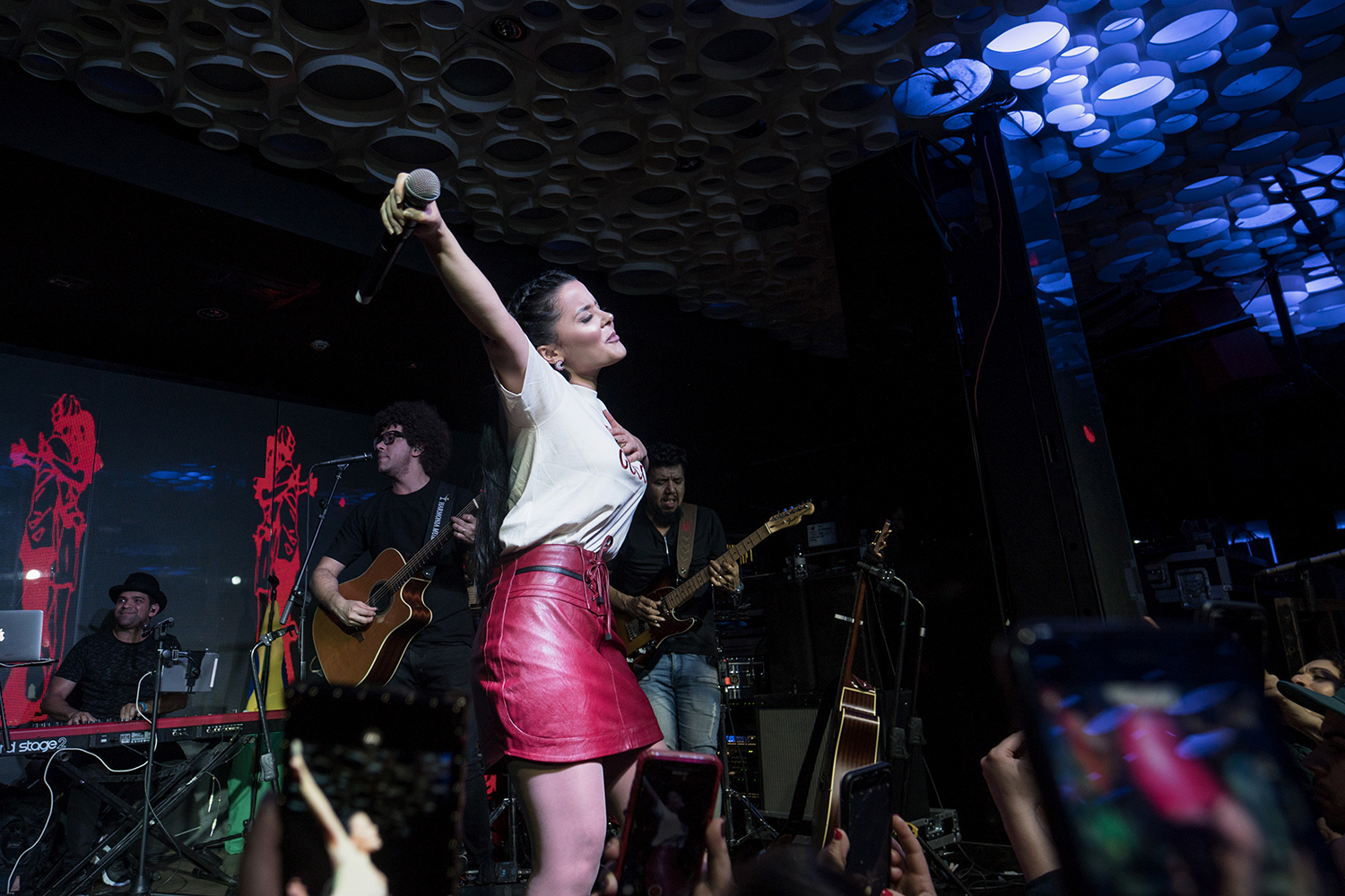 Barcelona 06/02/2020. Concierto del dúo brasileño Maiara y Maraisa en la discoteca Safari Disco Club. FOTÓGRAFO SERGI CONESA